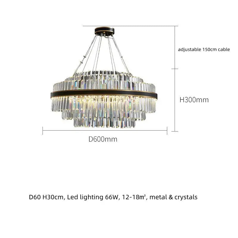 Modern Luxury Decor Crystal Lustre ChandeliersLife®
