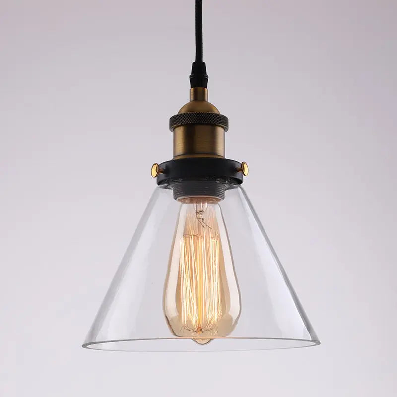 Industrial Retro Smoky Glass Vintage Pendant Lights ChandeliersLife®