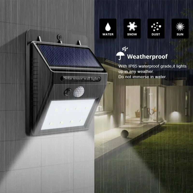 Solar Led Light Outdoor Lamp PIR Motion Sensor ChandeliersLife®