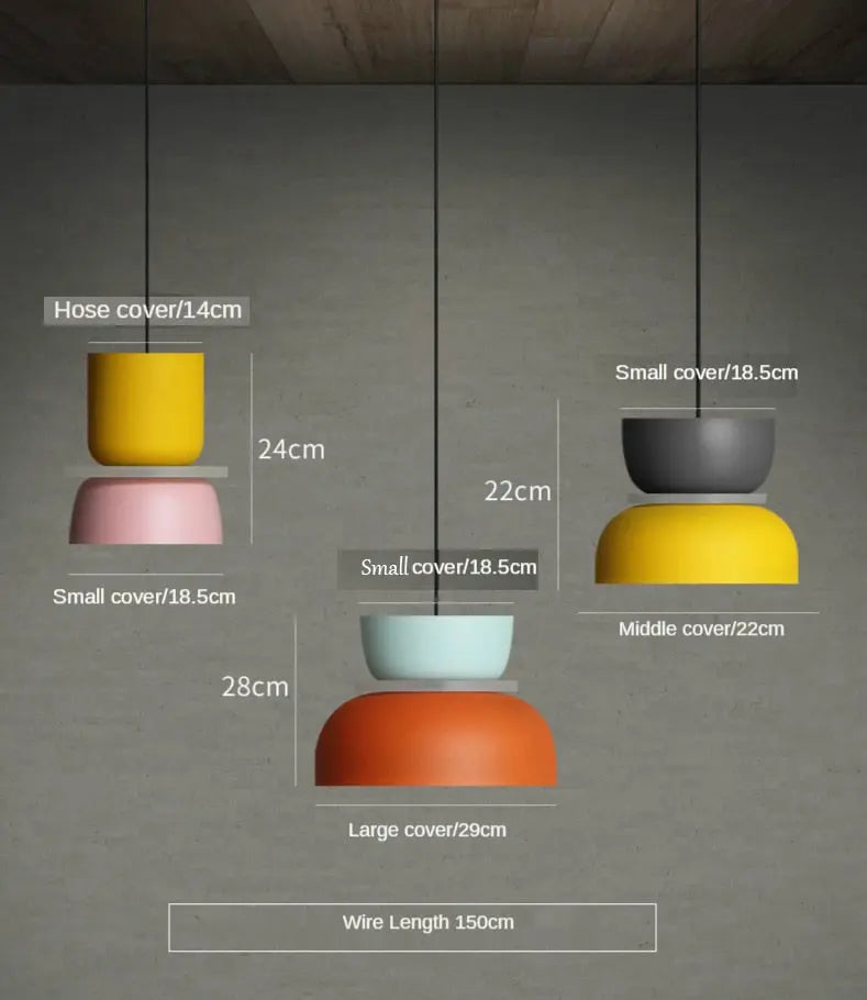 Nordic Macaron Decor Pendant Lights ChandeliersLife®
