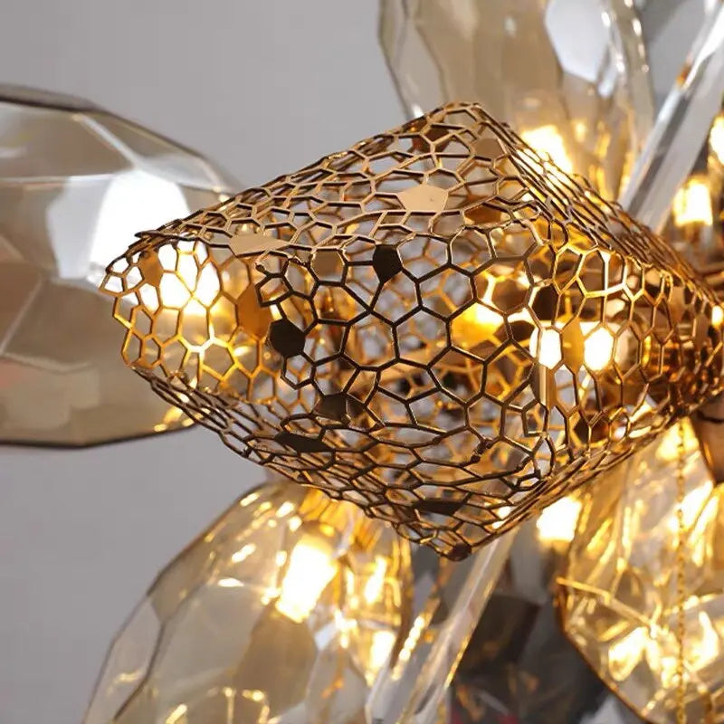 Modern Luxury Villa Glass Chandelier ChandeliersLife®