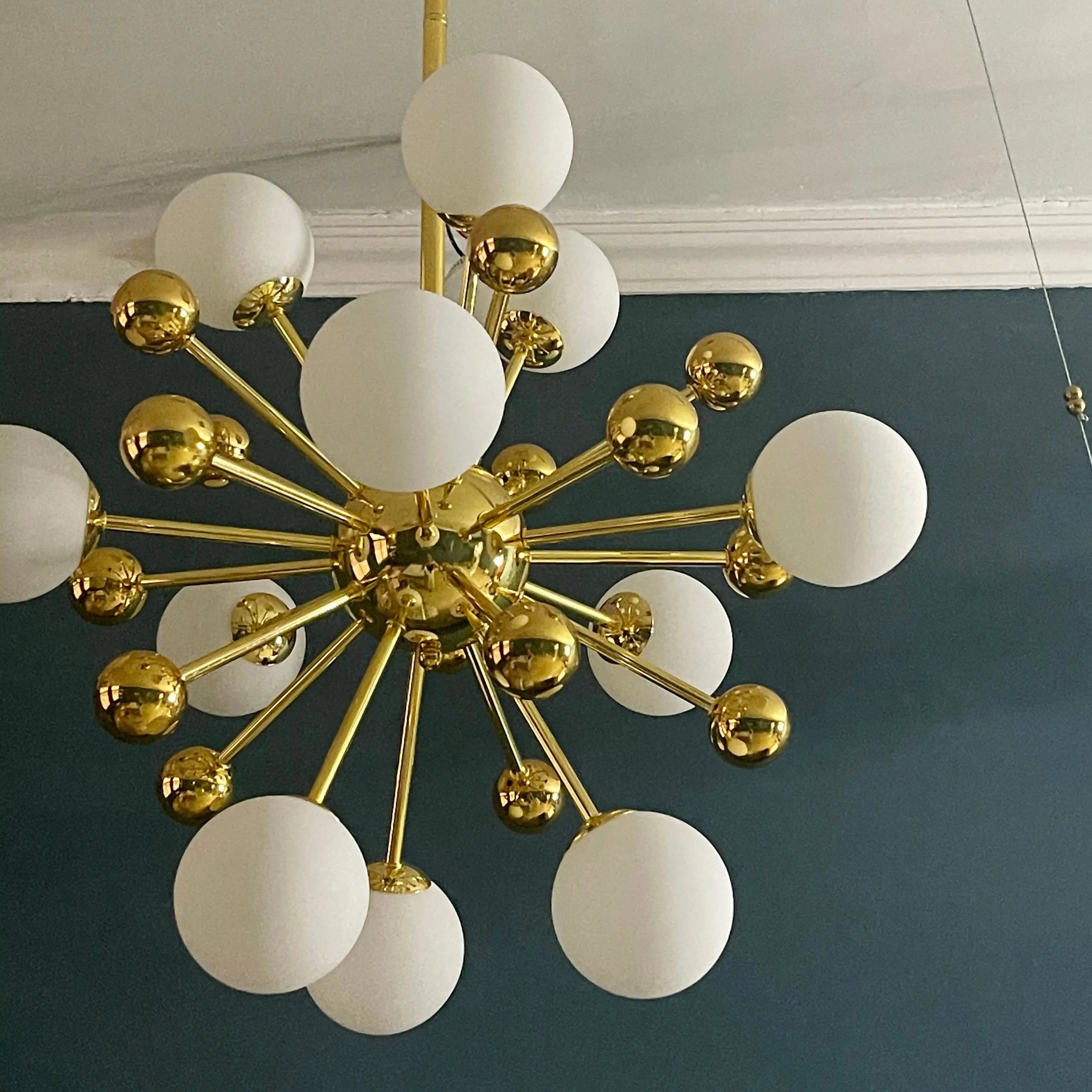 Modern Sputnik Glass Ball Chandelier ChandeliersLife®