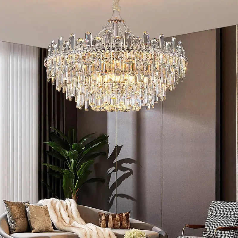 New Modern Light Crystal Chandelier ChandeliersLife®