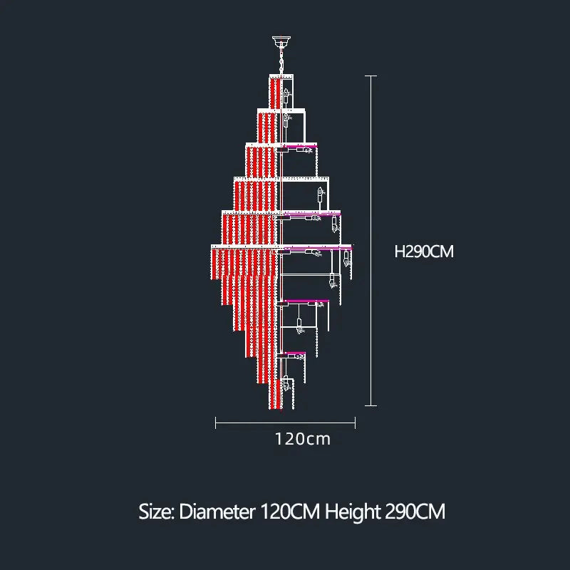 Decorative High Ceiling  Chandelier ChandeliersLife®