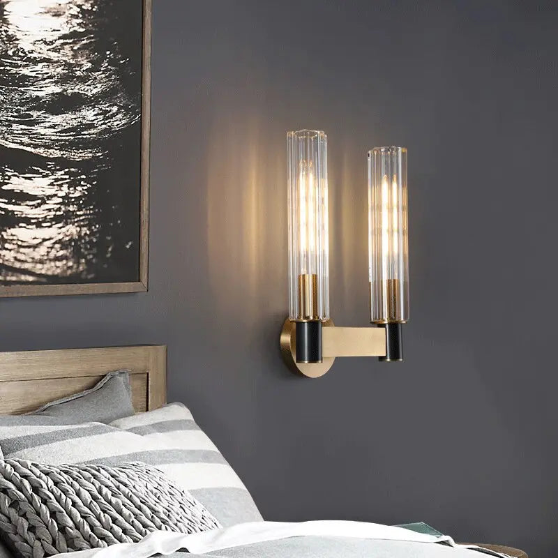 Postmodern Designer Brass LED Wall Lamp ChandeliersLife®