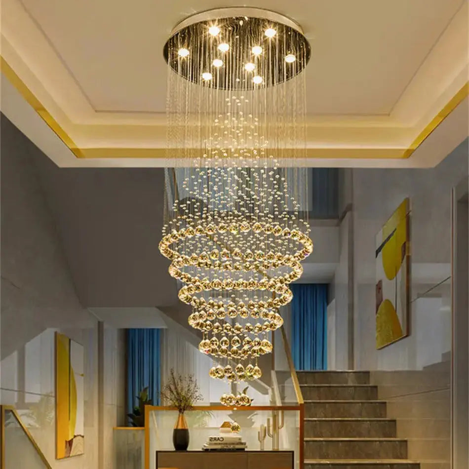 Modern Drop Crystal Chandelier ChandeliersLife®
