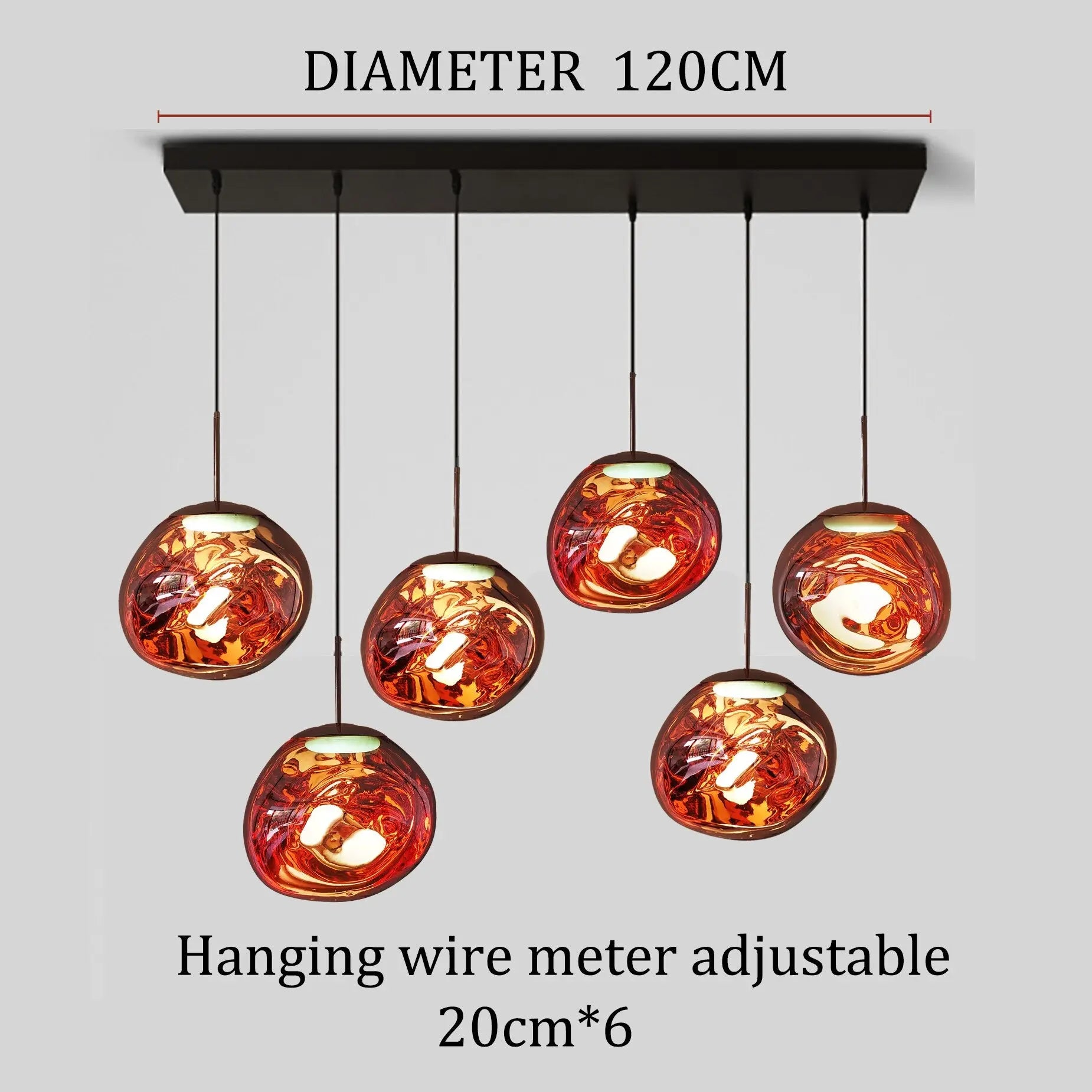 Modern Lava Nordic Chandeliers ChandeliersLife®