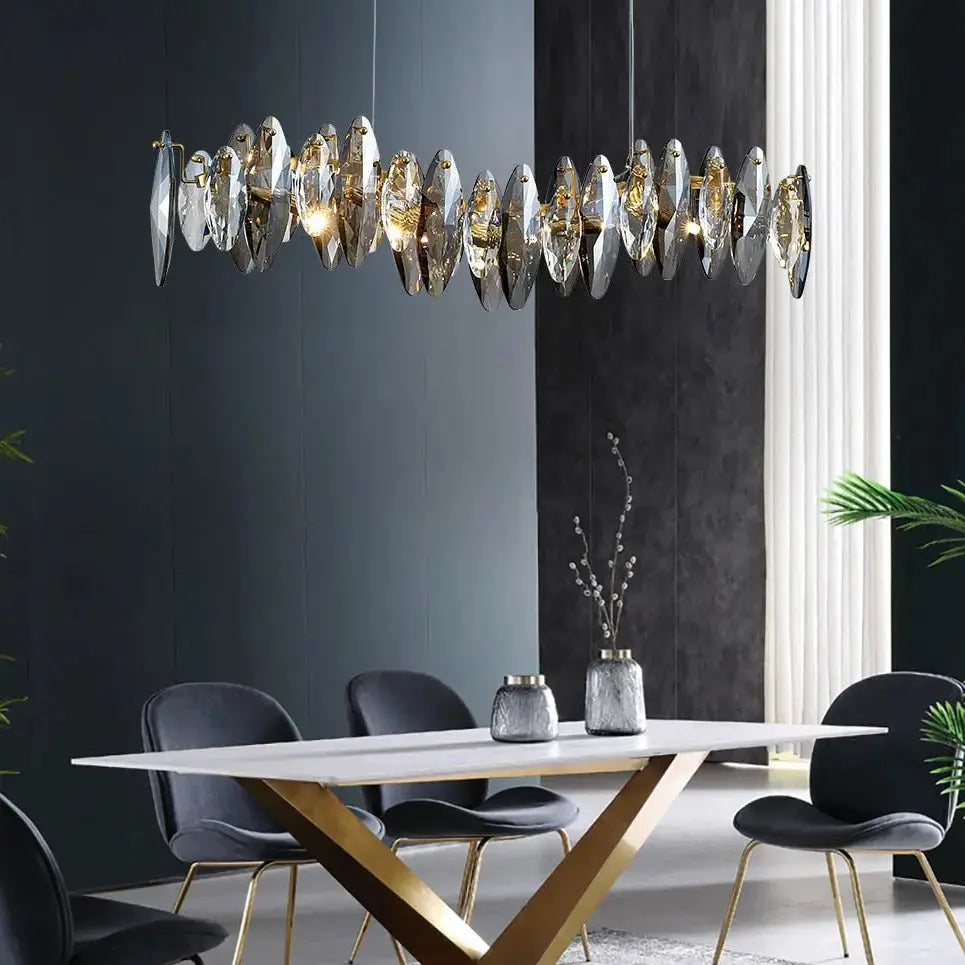 Wave Modern Crystal Designer Chandeliers ChandeliersLife®