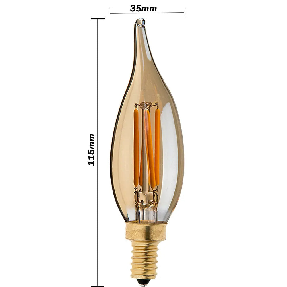 E14 Vintage LED Retro Light Bulbs LEDSone