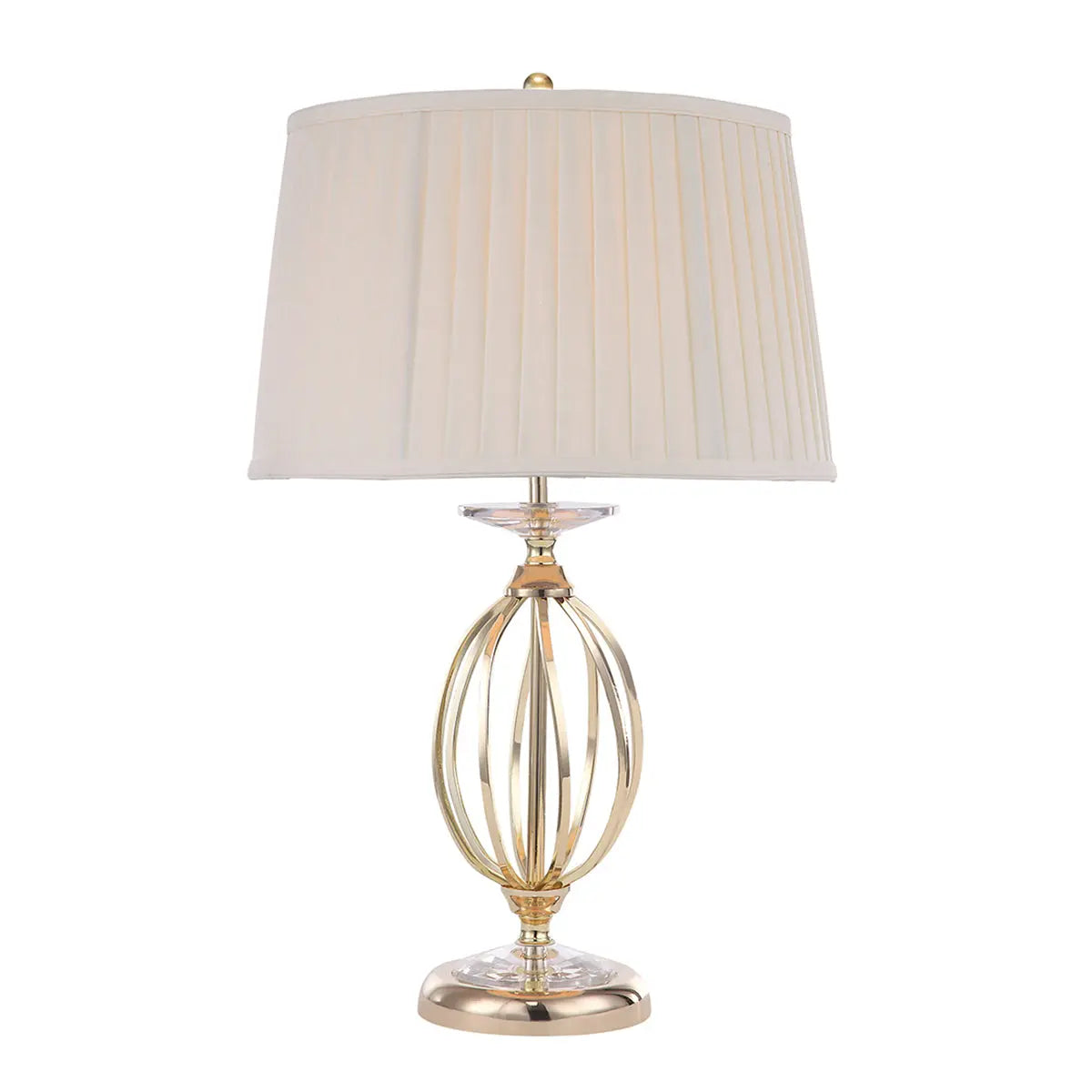 Aegean 1 Light Table Lamp - Polished Brass