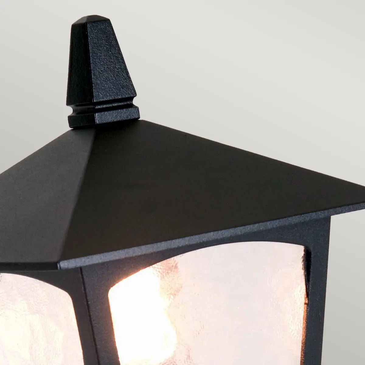 York 1 Light Pedestal Lantern Elstead Lighting