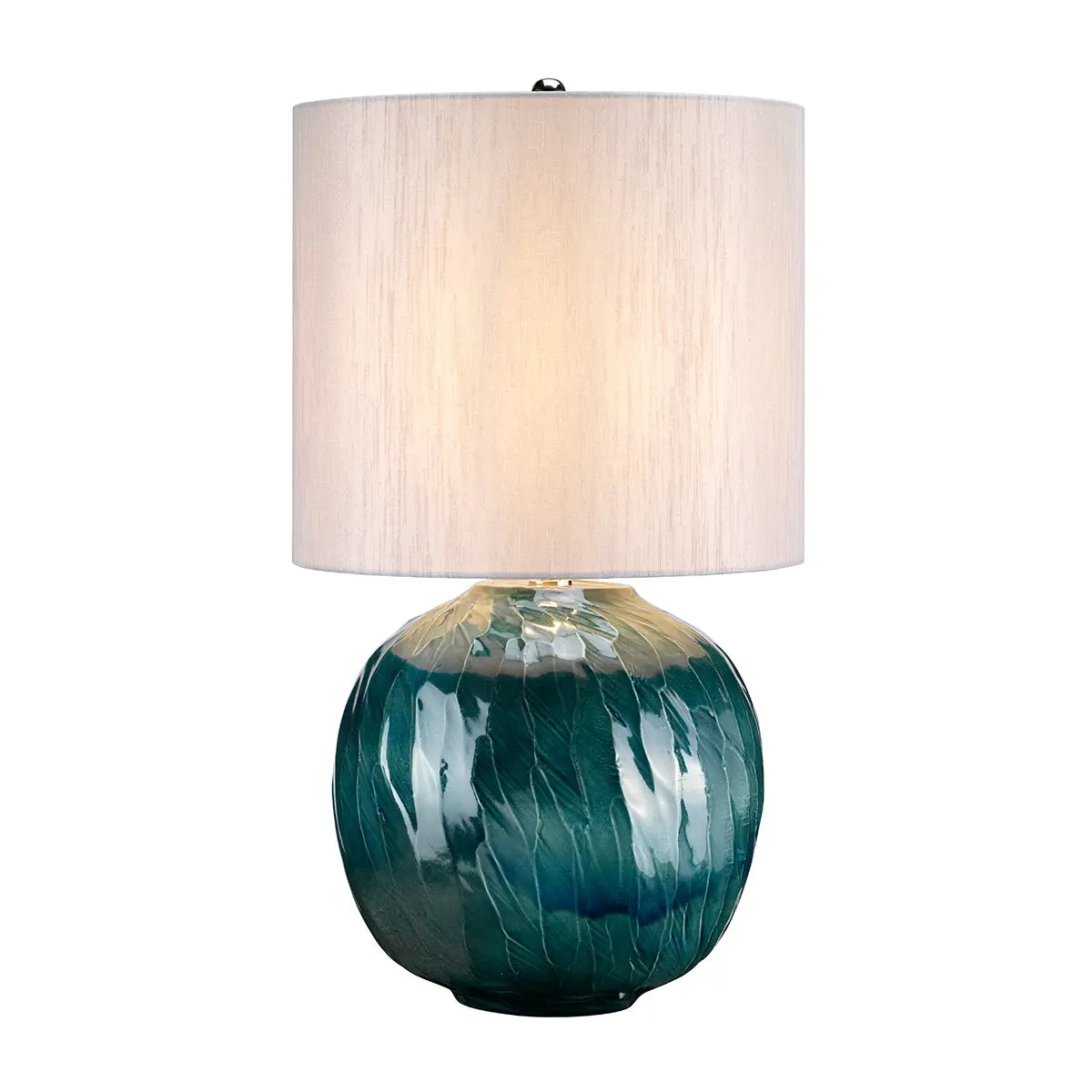 Blue Globe Table Lamp Elstead Lighting