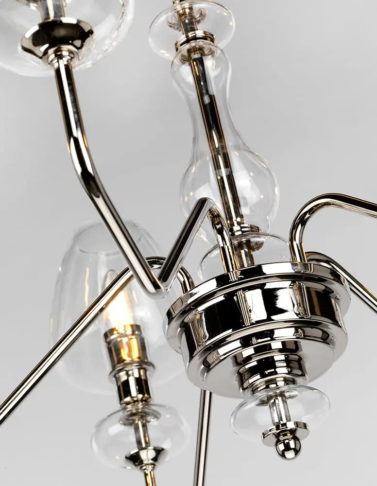 Armand 5 Light Chandelier Elstead Lighting