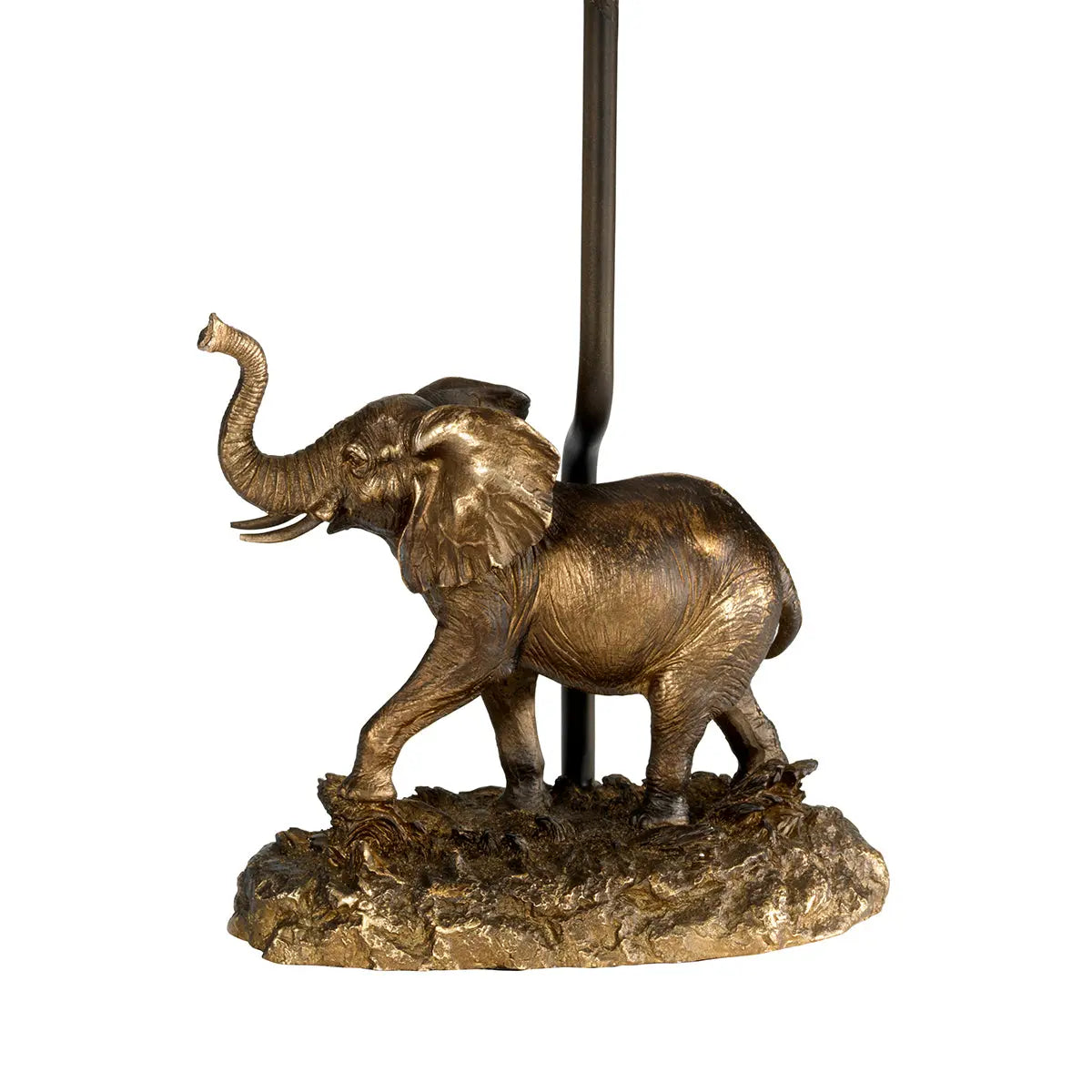 Sabi Table Lamp With Oval Shade Elstead Lighting