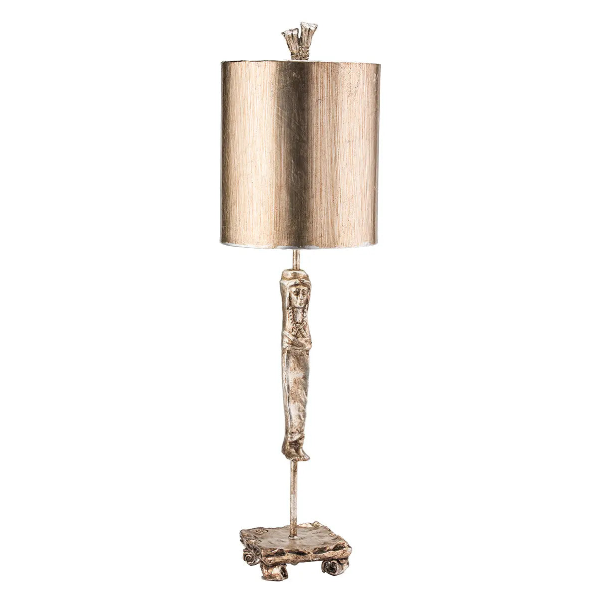 Caryatid Table Lamp - Silver Elstead Lighting