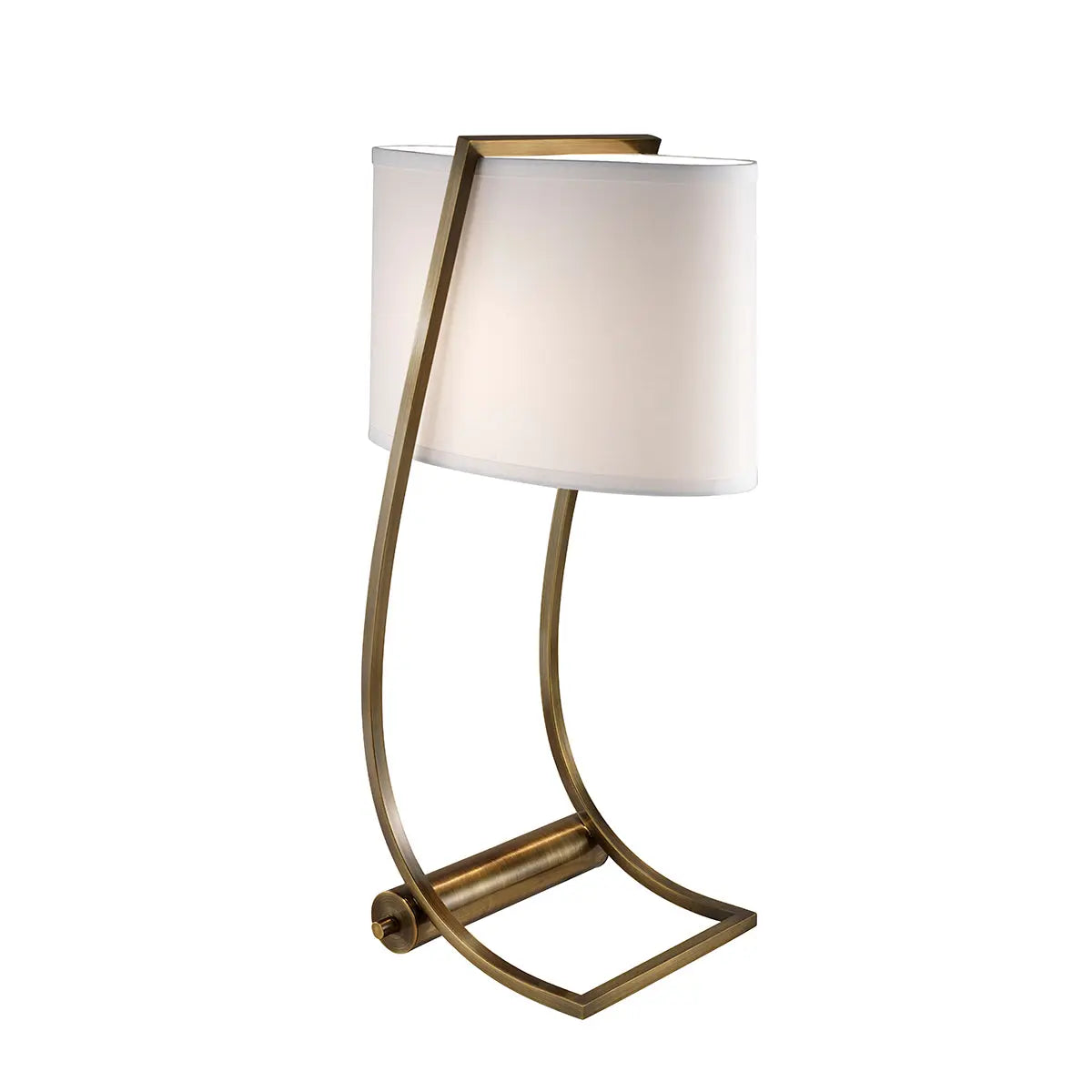 Lex 1 Light Table Lamp - Bali Brass Elstead Lighting