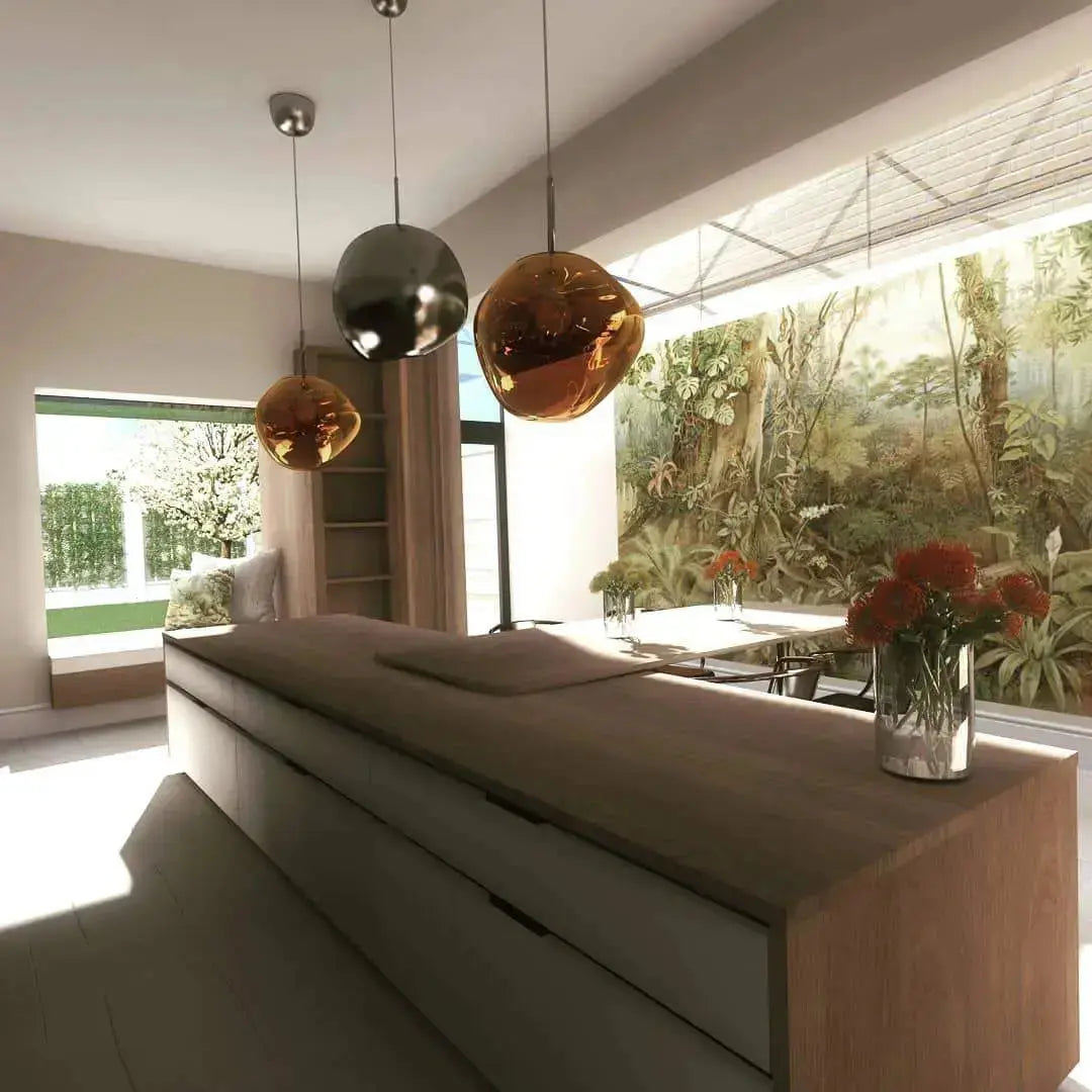 Nordic Lava Pendant Lights - Silver ChandeliersLife®