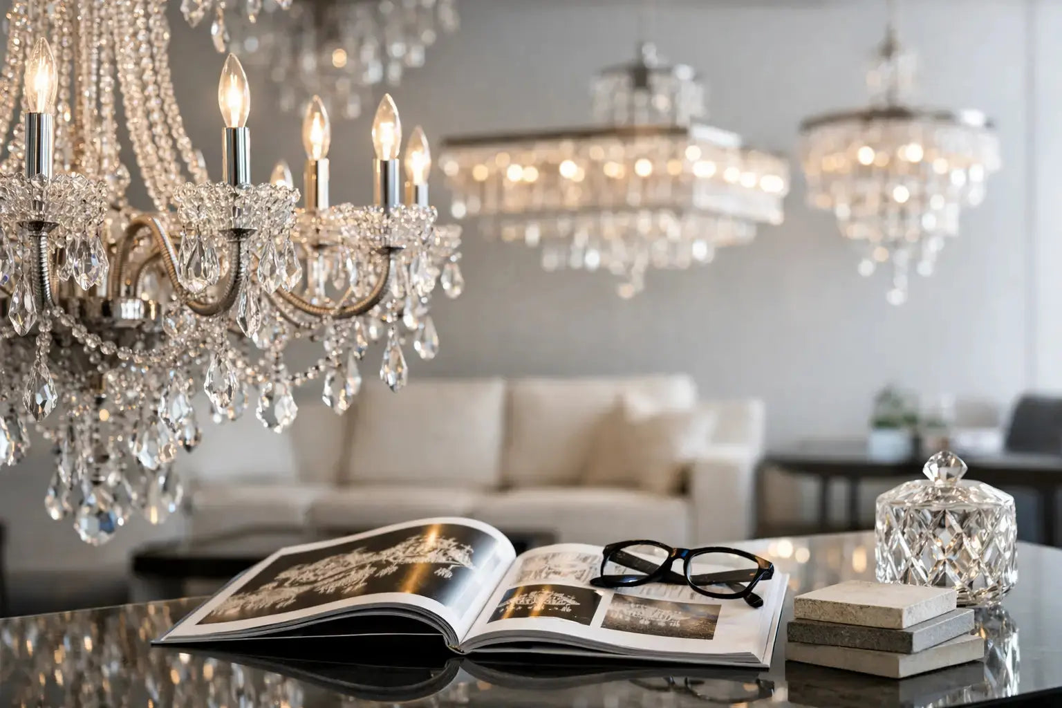How to Shop a Crystal Chandelier Collection
