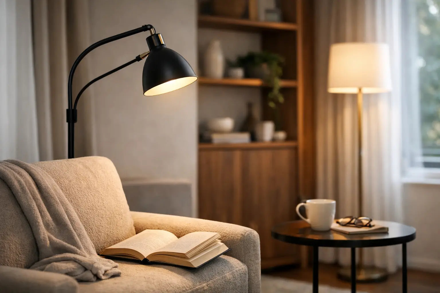 Best Floor Lamps for Reading in Stylish Homes