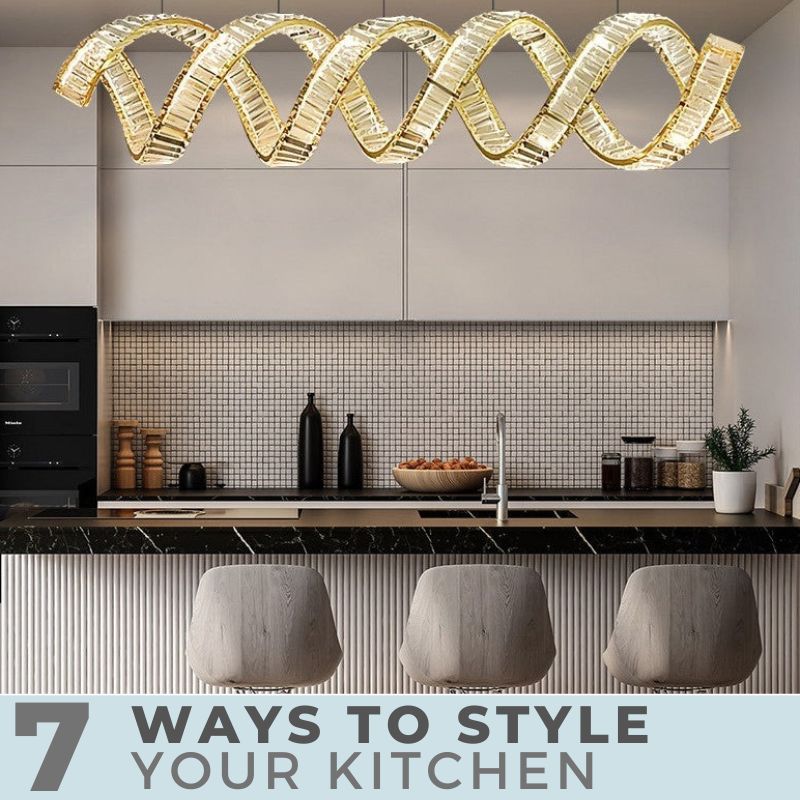 Illuminate Your Culinary Haven: 7 Captivating Ways to Style Your Kitchen with Chandeliers