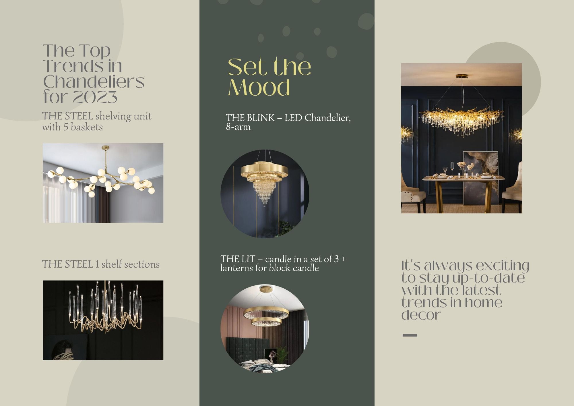 The Top Trends in Chandeliers for 2023