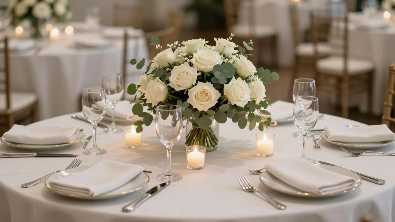 Effortless Elegance: Discover These Simple Wedding Table Decoration Ideas ChandeliersLife®