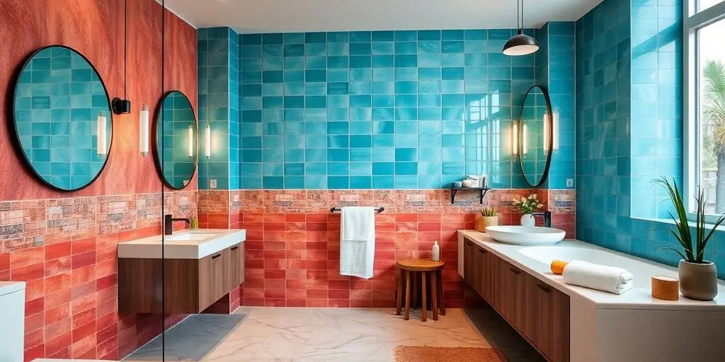 Transform-Your-Space-Creative-Accent-Walls-for-Your-Bathroom ChandeliersLife®