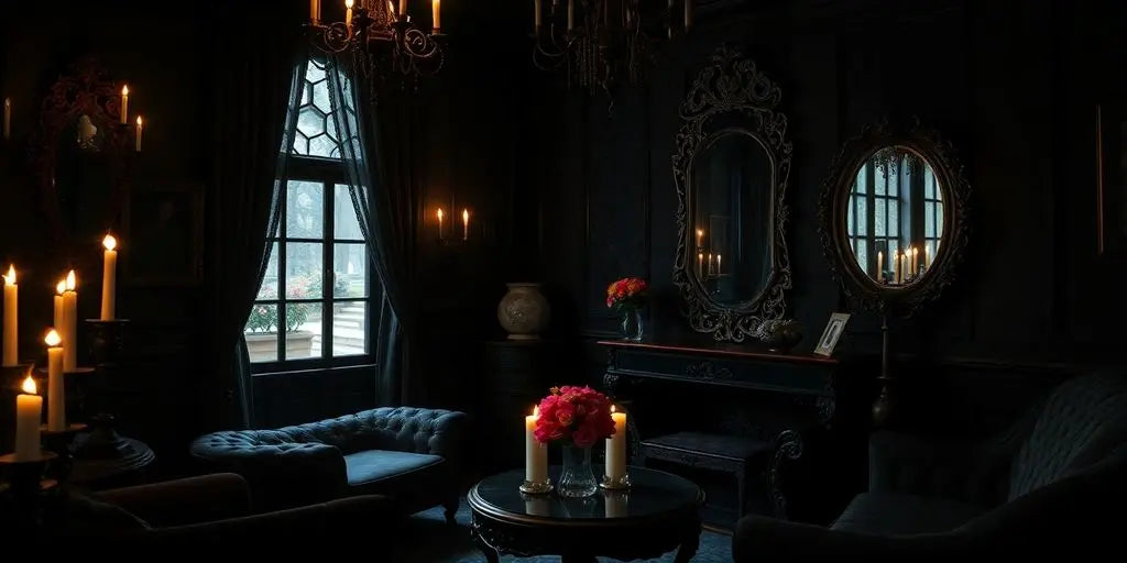 Transform-Your-Space-Embracing-Goth-Home-Decor-for-a-Unique-Aesthetic ChandeliersLife®