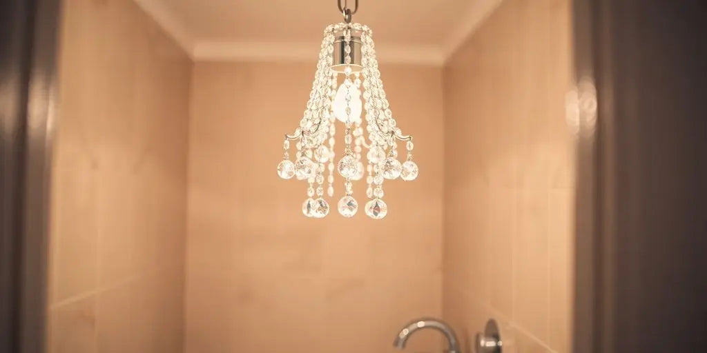 Small-Bathroom-Chandeliers-Elevate-Your-Tiny-Space-with-Sparkle ChandeliersLife®