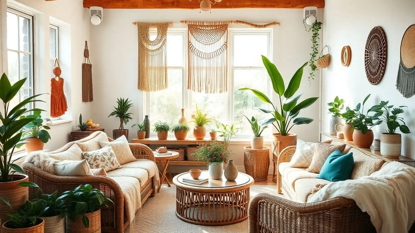 Transform-Your-Space-with-These-Essential-Boho-Chic-Home-Decor-Ideas ChandeliersLife®