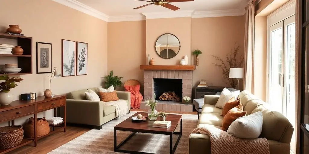Transform-Your-Space-Best-Cozy-Warm-Living-Room-Paint-Colors-for-2025 ChandeliersLife®