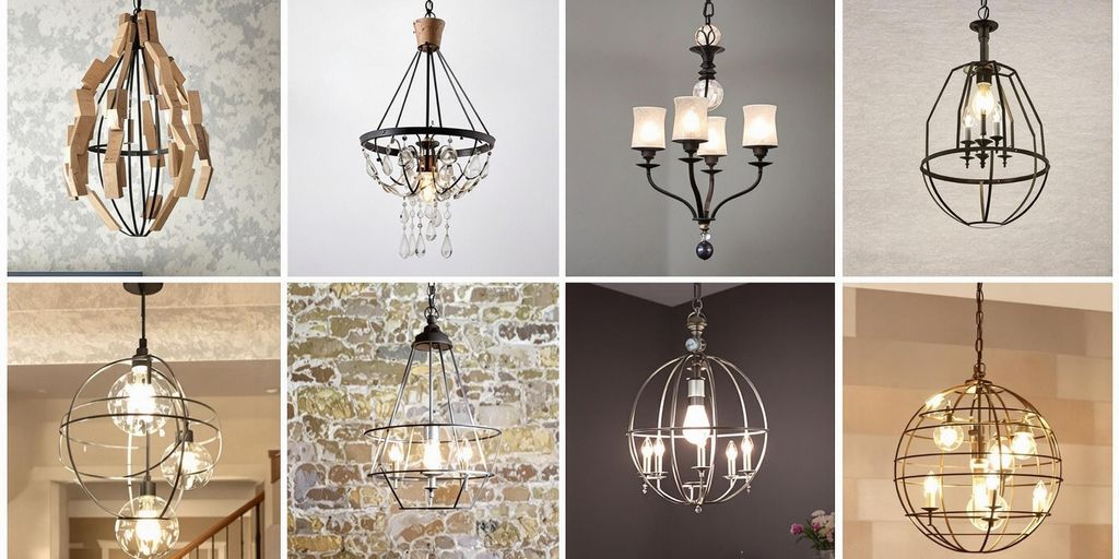 Colorful DIY chandeliers in various styles and designs.