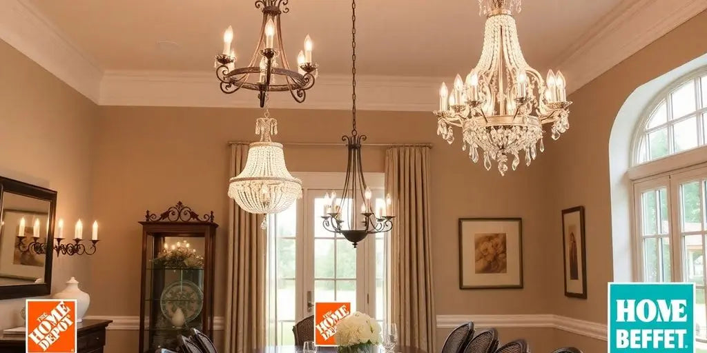 Elevate-Your-Space-Stunning-Chandeliers-for-Dining-Room-Available-at-Home-Depot ChandeliersLife®