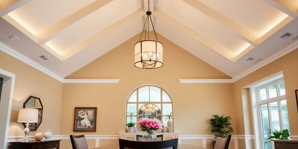 Elevate-Your-Space-Stunning-Dining-Room-Lighting-for-Vaulted-Ceilings ChandeliersLife®