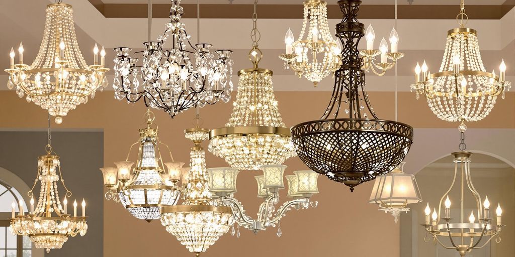 Selection of stunning Lowes chandeliers in various styles.