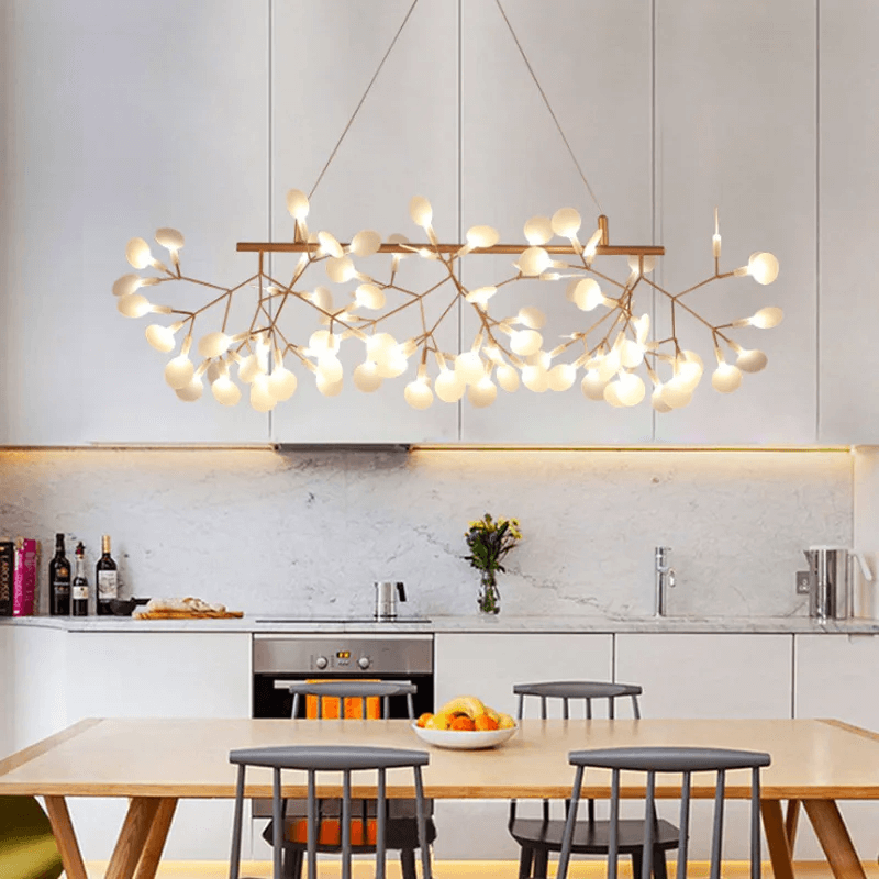 Designer Industrial Firefly Chandelier