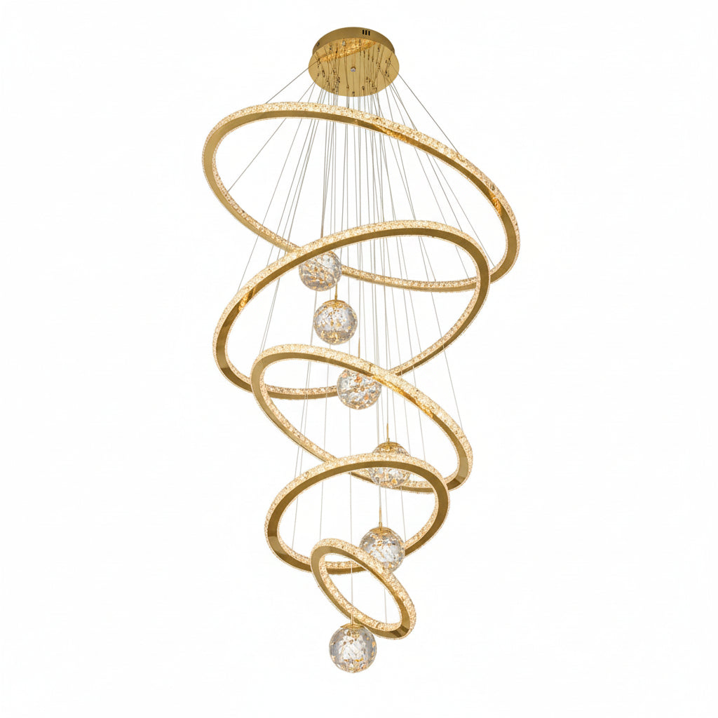 Pendant Modern Crystal Ring Chandelier ChandeliersLife®