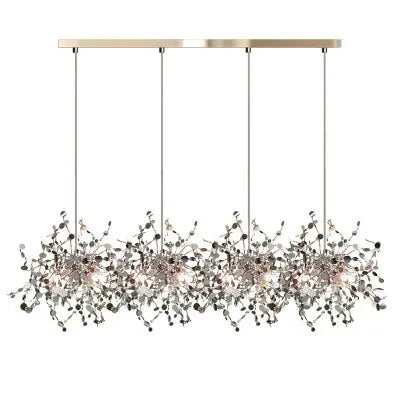 Nordic Modern Personality Stainless Steel Chandelier