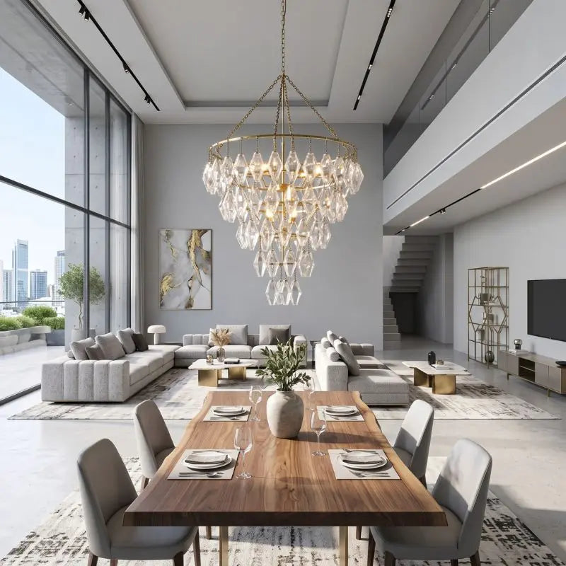 Modern Glass Pendant Light
