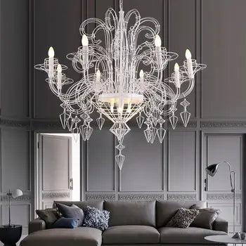 Baroque Iron Designer Lustre