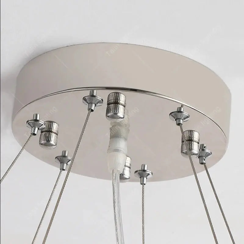 Nordic Modern Hanging Crystal Chandelier Lighting Luxury High Ceiling Lights Big Crystal Chandelier Pendant Lights for Villa ChandeliersLife®