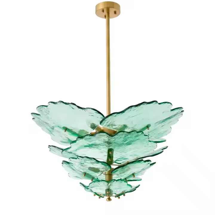 Modern Boho Designer Crystal Chandelier