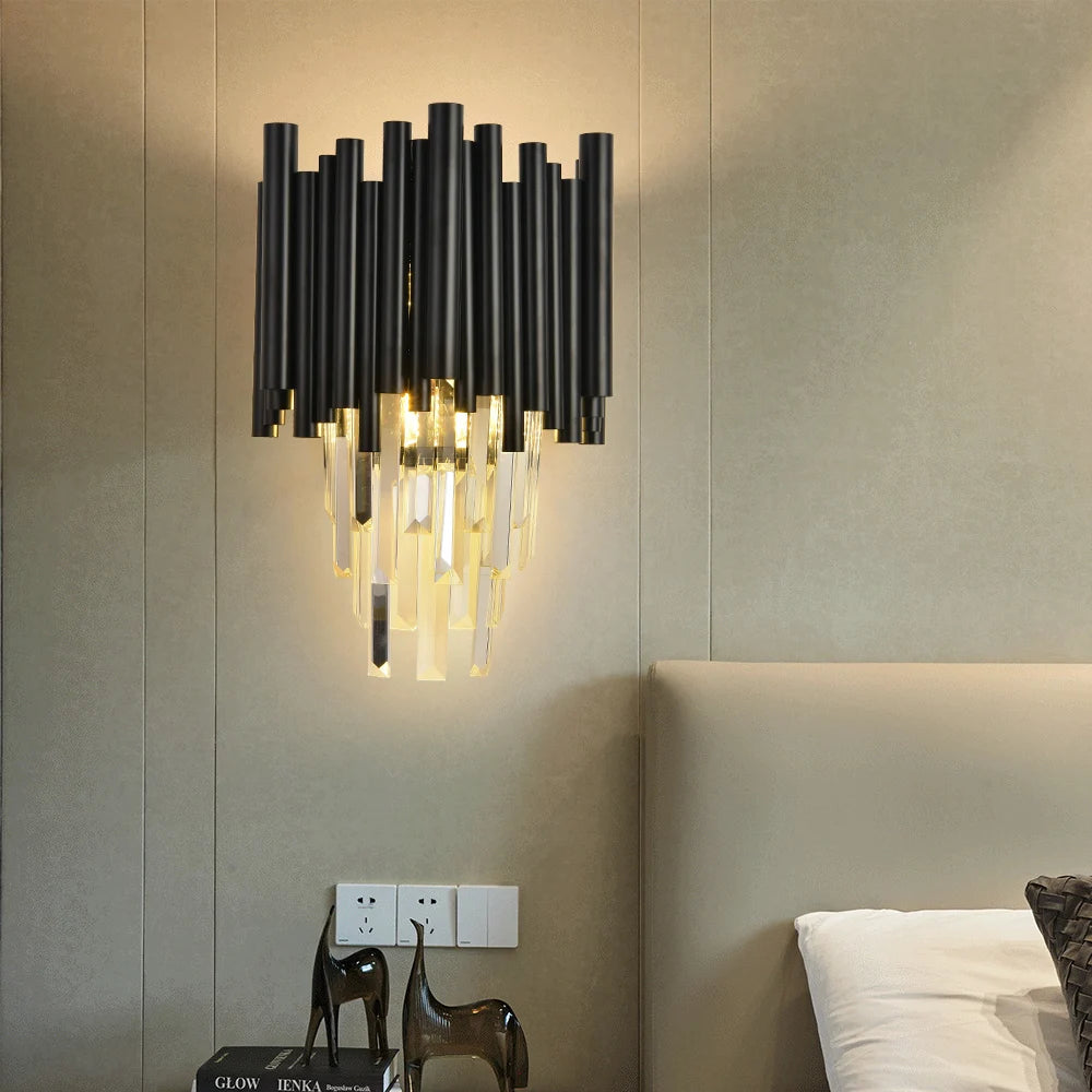 Modern Black Wall Lamp ChandeliersLife®