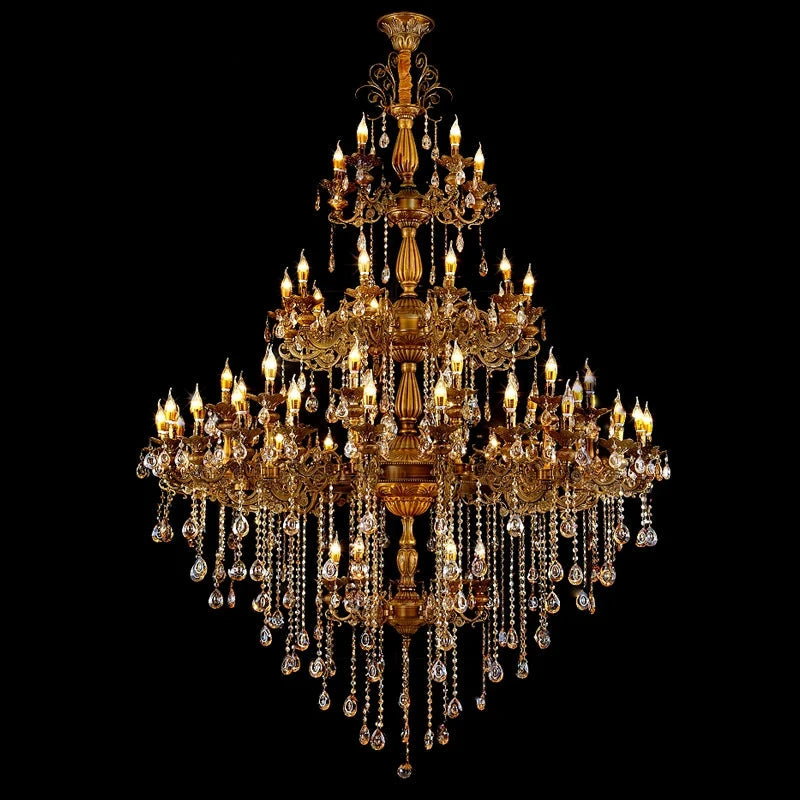 Luxurious Huge Crystal Chandelier