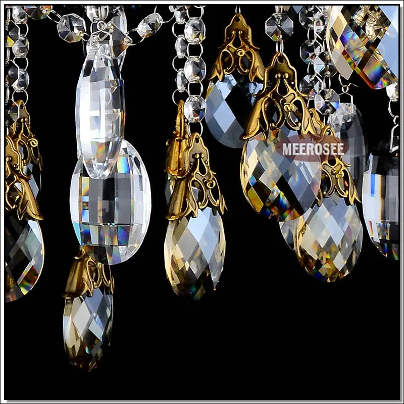 Bronze Finished Antique Crystal Chandelier ChandeliersLife®