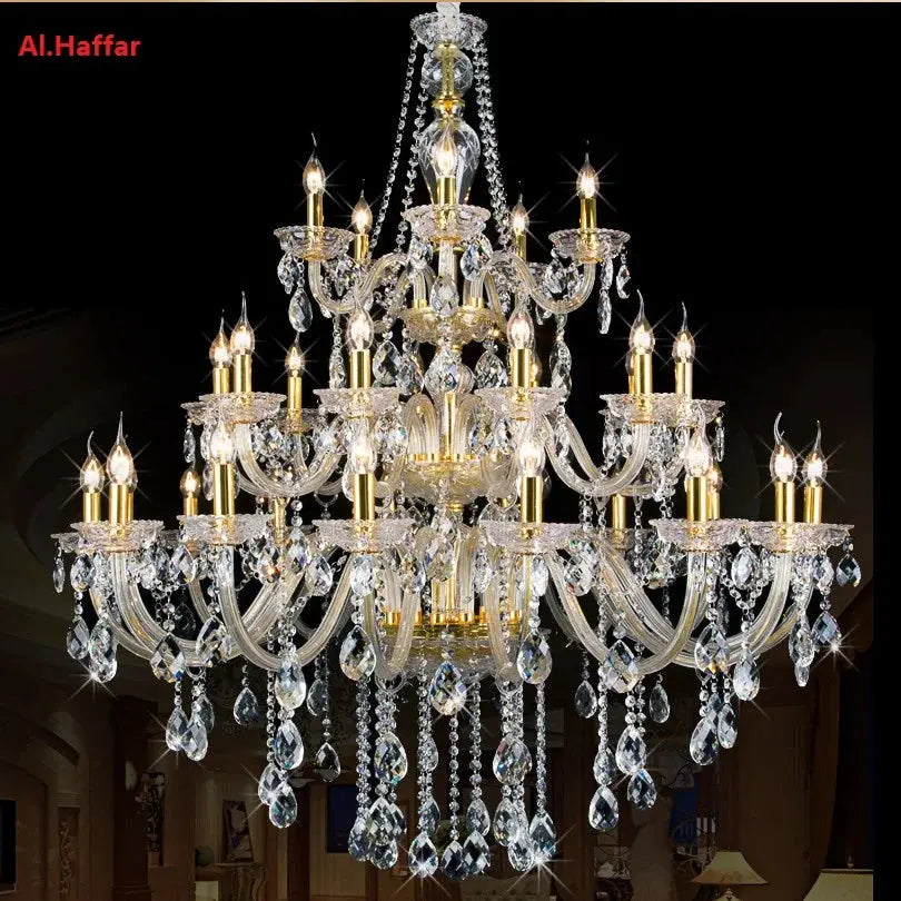Classic 3 layers Crystal Chandelier ChandeliersLife®