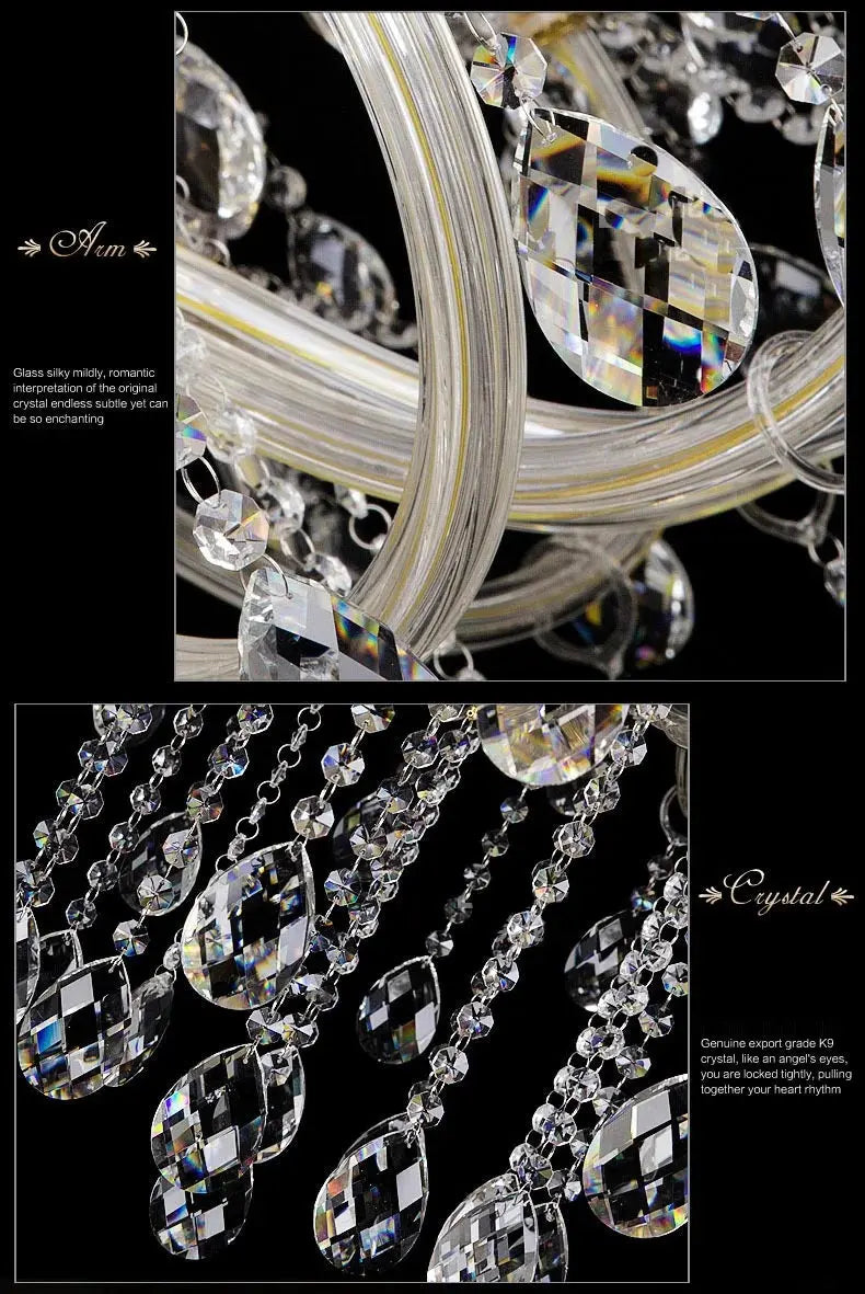 Classic 3 layers Crystal Chandelier