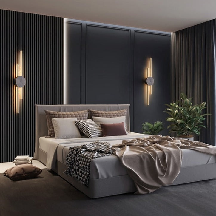Luxury Minimalist Creative Copper Wall Light