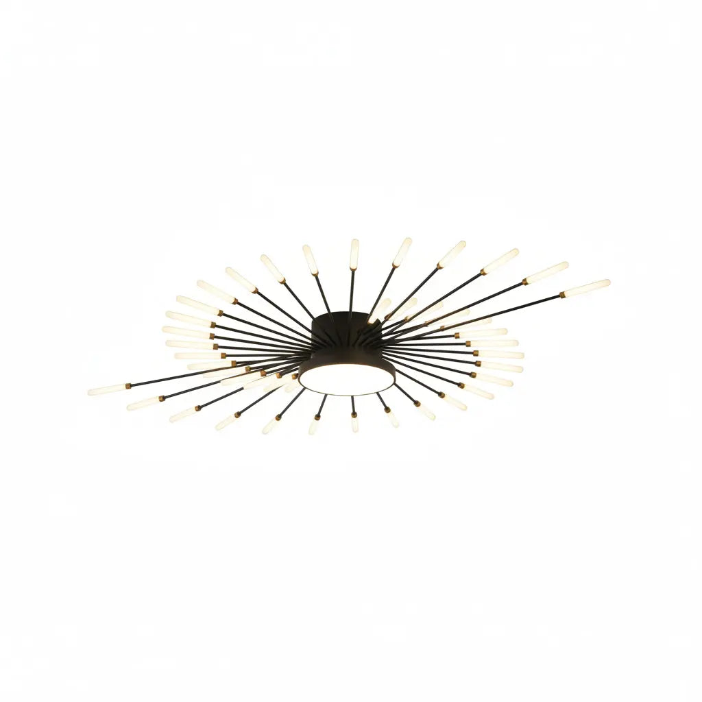 Lustre de plafond moderne Sputnik à 42 lumières