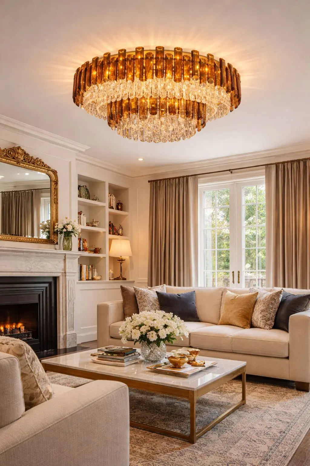 Luxury Ceiling Large Modern Chandelier